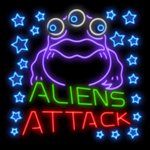 iSoftBet slot Aliens Attack - NeonSlots.com