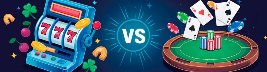 Slots vs Table Games: Which Are More Popular?